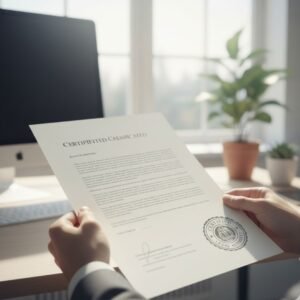 Boletín Eléctrico (Certificado)